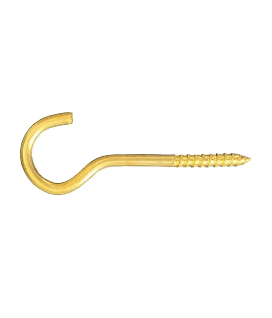 Cancamo abierto 12 * 2" DORADO