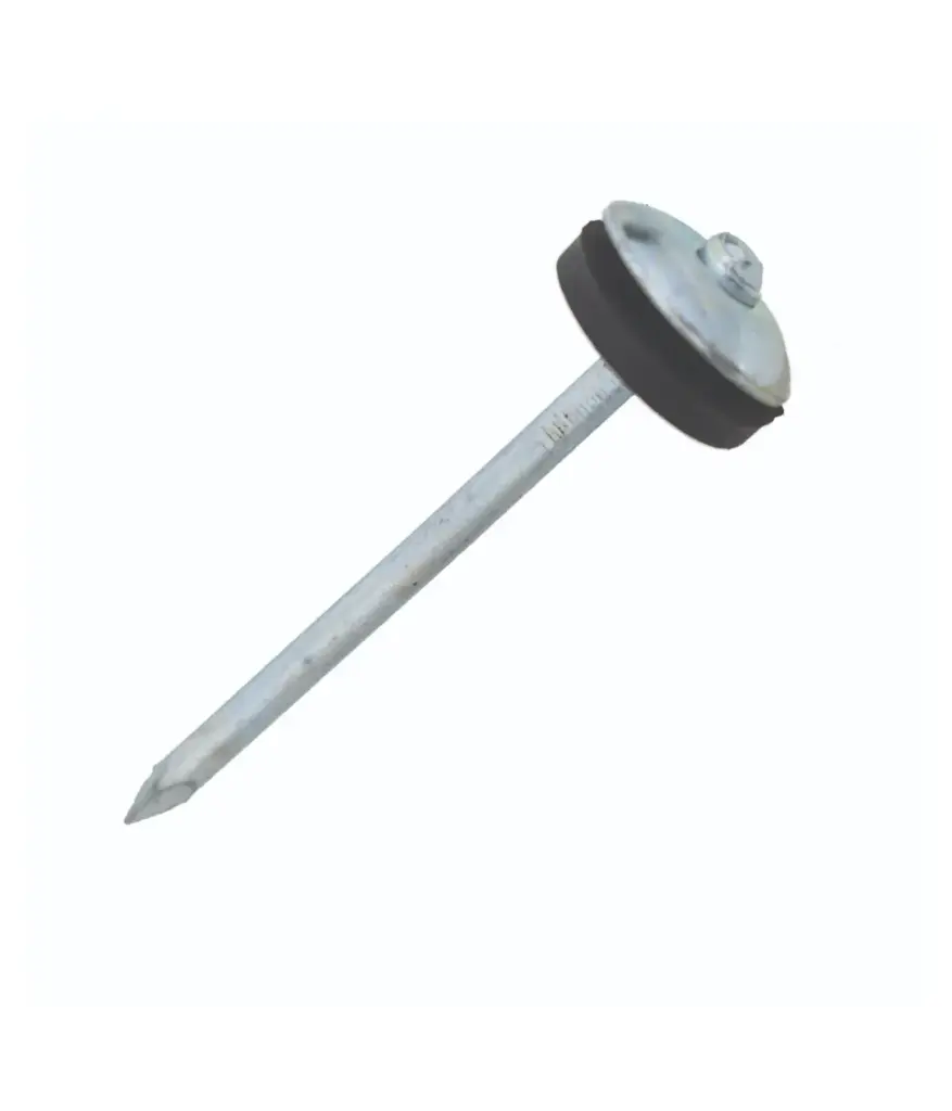 Clavo p/zinc 21/2" x 9 c/caucho (libra)