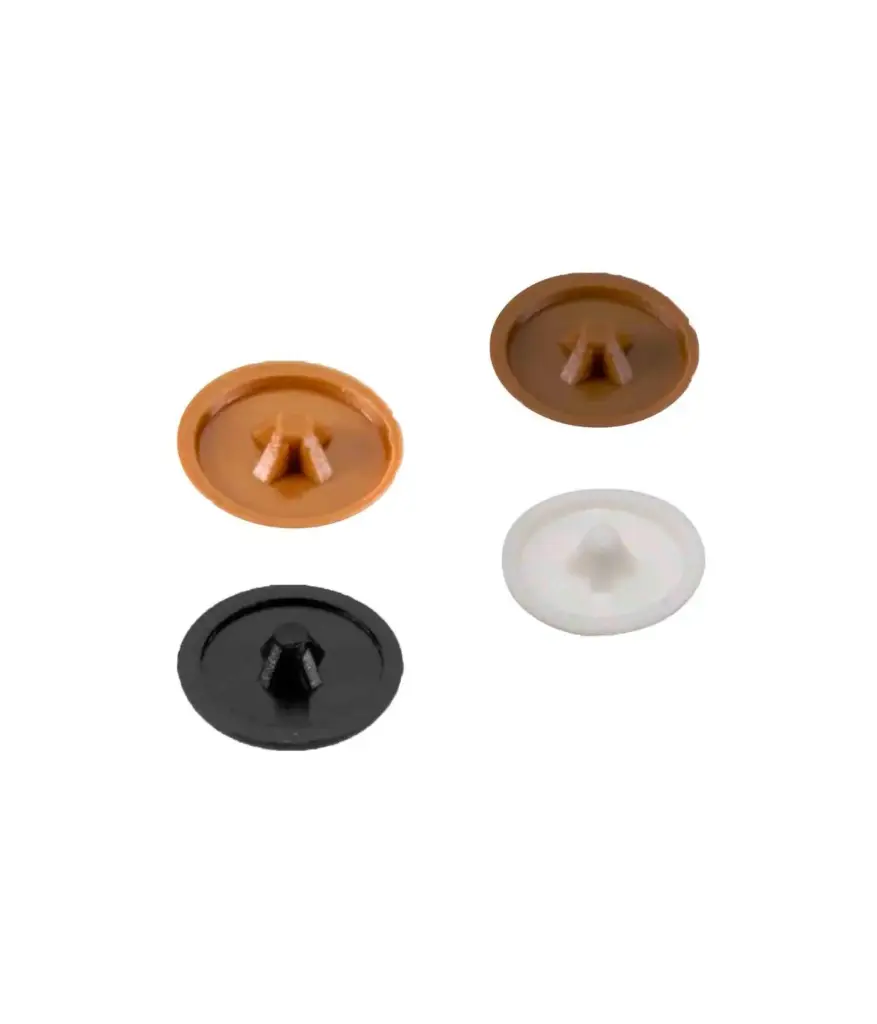 Tapa d/tornillo p/ aglomerado negra 12