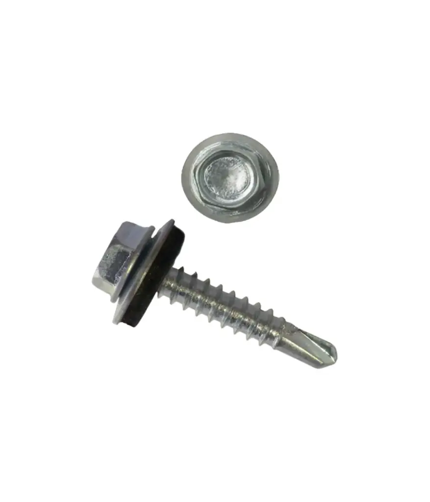 Tornillo punta de broca cab hex 10 x 1/2"