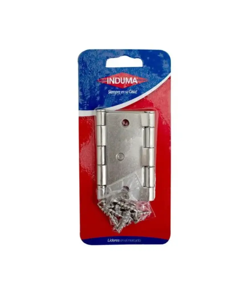 Bisagra 3  INDUMA c/pasador c/tornillo set (3pzs)