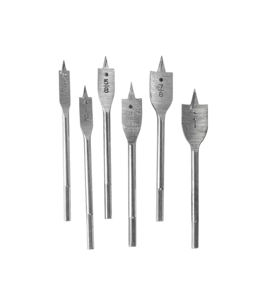 Broca Juego de pala 6 piezas (3/8" A 1") BP JMBP6