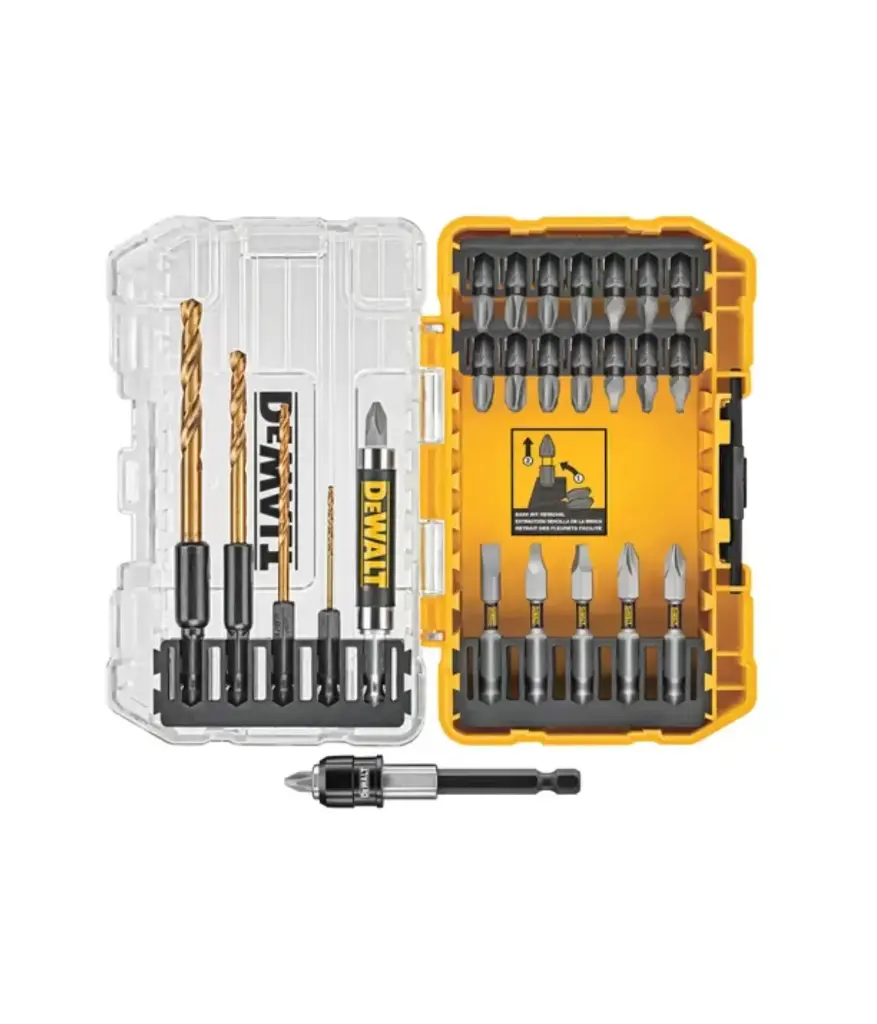 Juego de Puntas/brocas DEWALT 27pzs p/destornillador DWDW2504TG