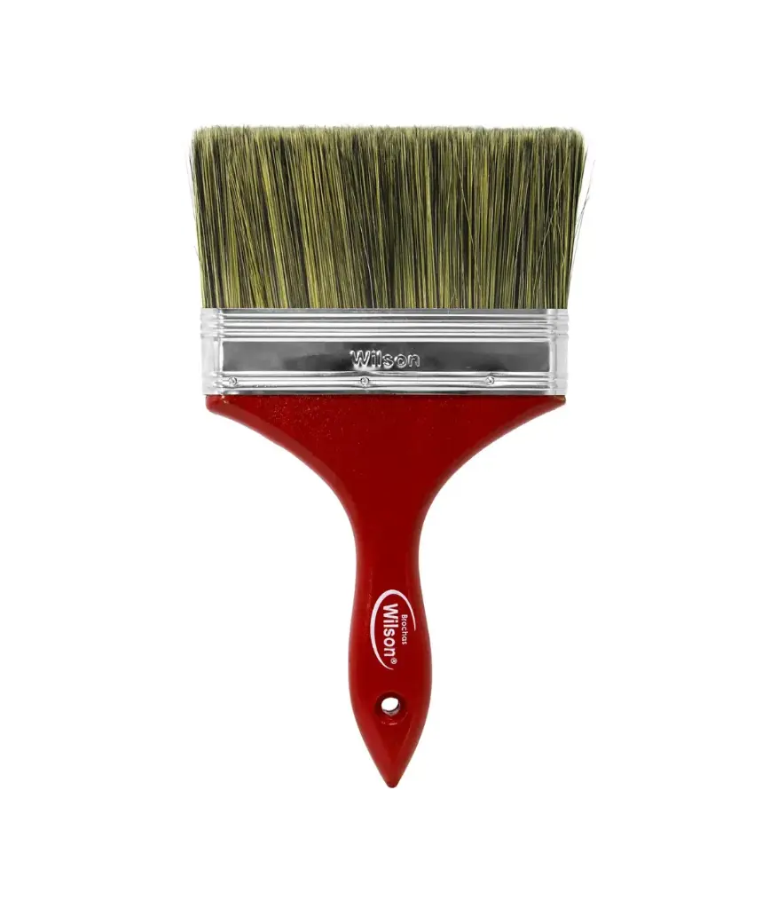 Brocha 6" Mango rojo Wilson