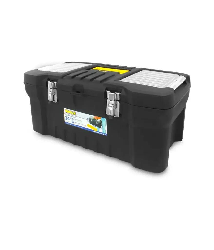 caja para herramientas 24" organizador RIMAX cerrad./metal (CJR24M)