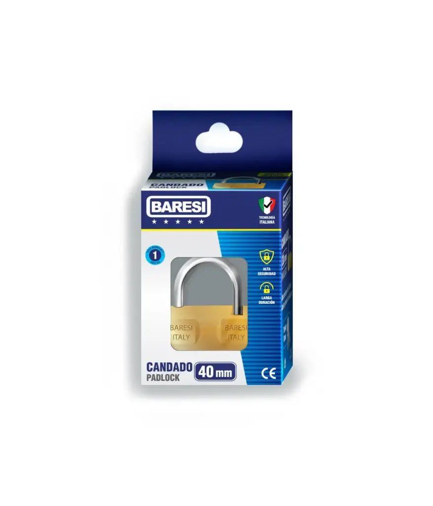 Candado 40mm Barril BAOLI/PAROLY