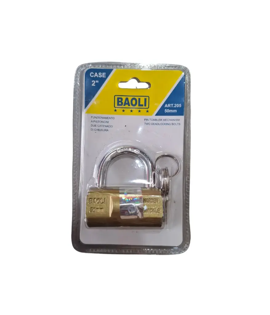 Candado 50mm barril BAOLY/PAROLY