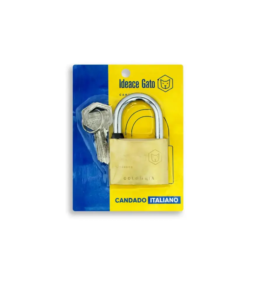 Candado 60mm Plano Forjado GATO (7CF60)