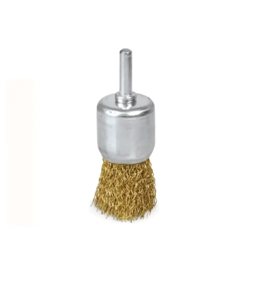 Cepillo de alambre copa 2" espiga 1/4" p/taladro MAVIJU (HE030083)