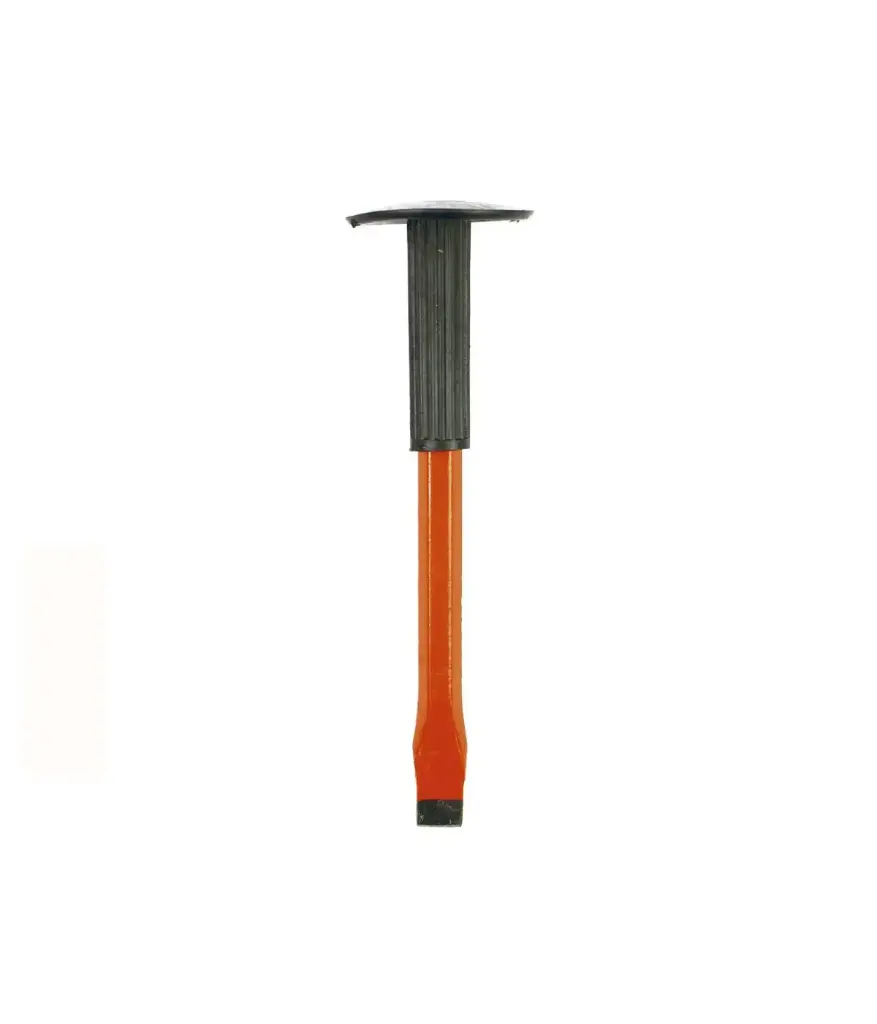 Cincel plano de 12 x5/8x3/4 mango/caucho EVTOOLS