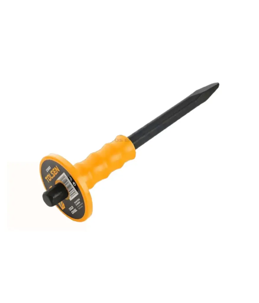 Cincel punta 12" x 3/4" m/caucho TOLSEN 25085