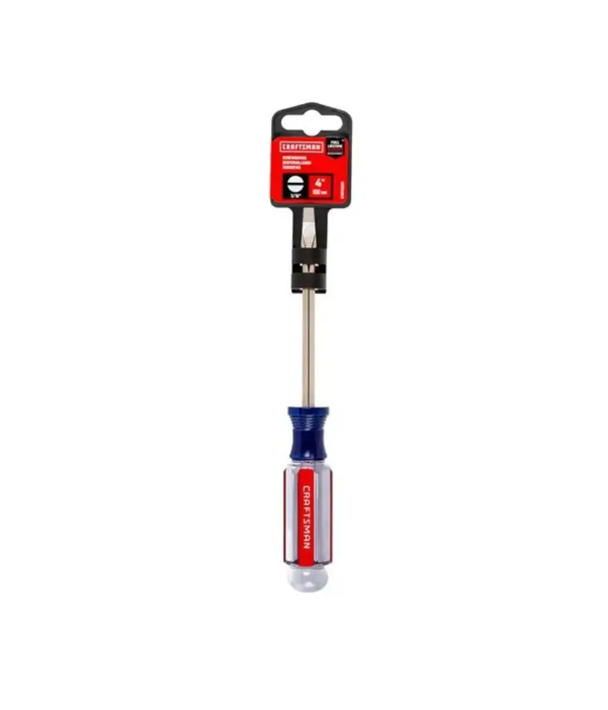 destornillador plano 3/16" x 4" CRAFTSMAN punta imantada (CMHT65061)