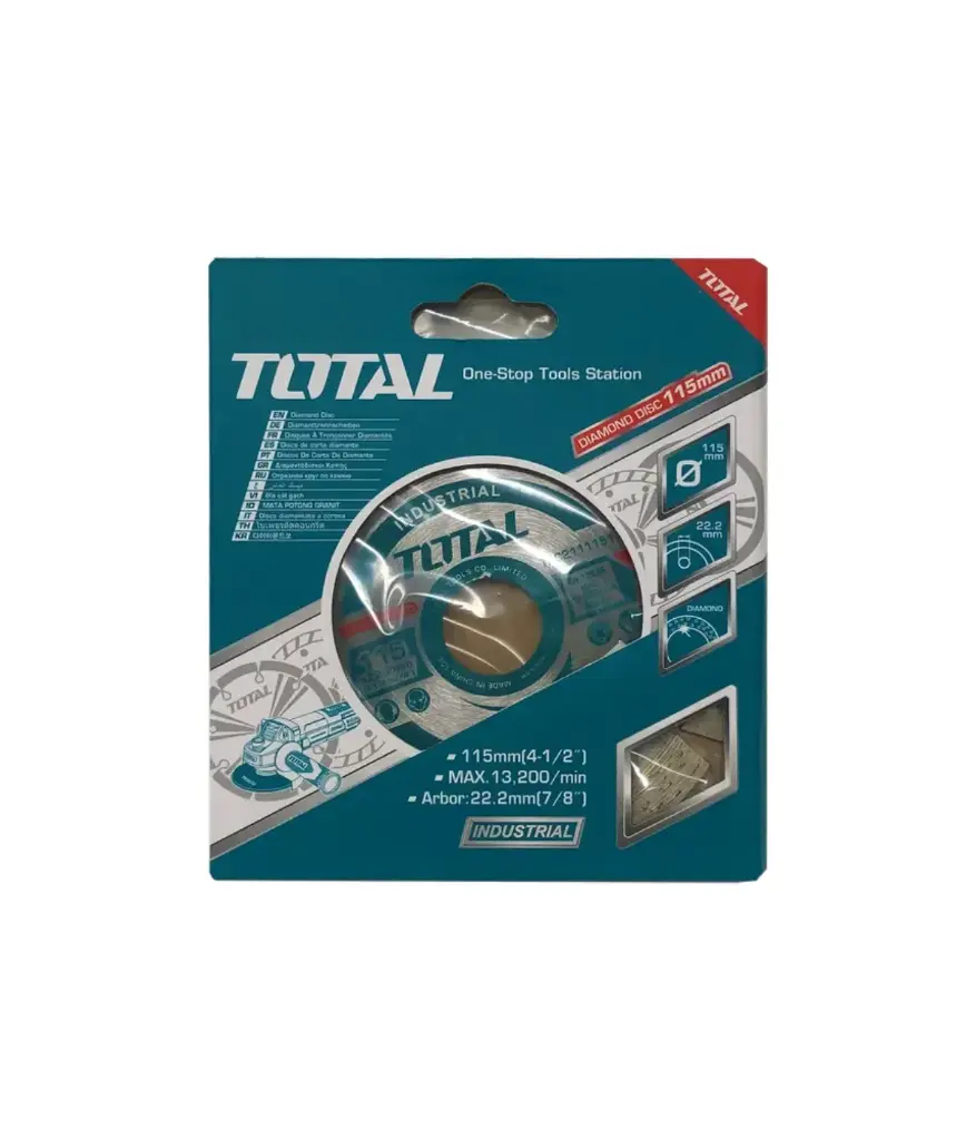 Disco de diamante 4 1/2 segmentado TOTAL industrial TAC2111151