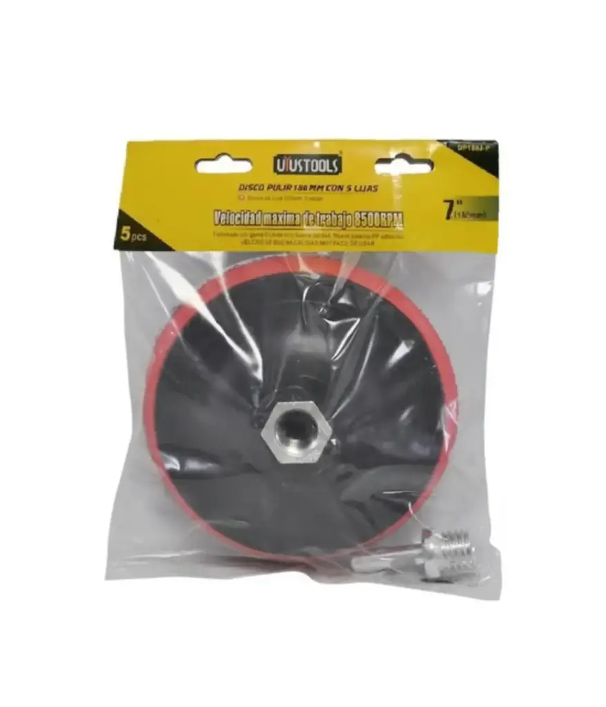 Disco de PLASTICO 5 " p/Disco pulir