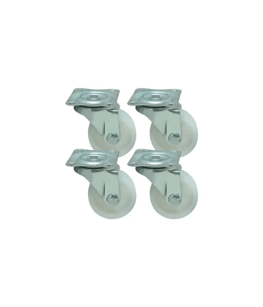 Garrucha de plataforma nylon 50mm 2" (Jgo 4)