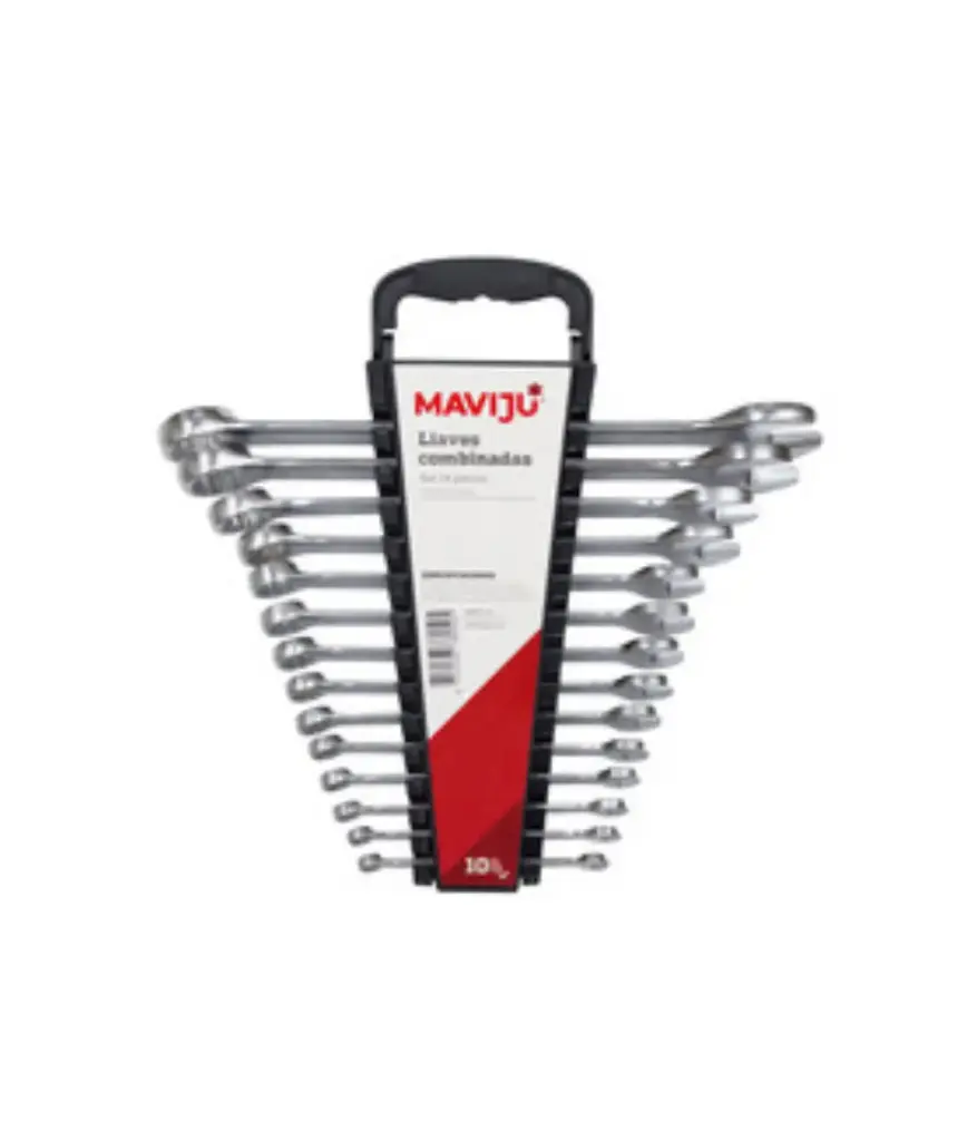 Llave de corona juego HE043022 (8 Pzas) 6 a 19mm MAVIJU