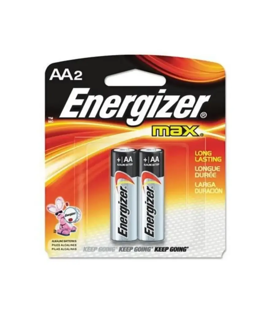 Pila AA Energizer ALKALINA plancha (Unidad)