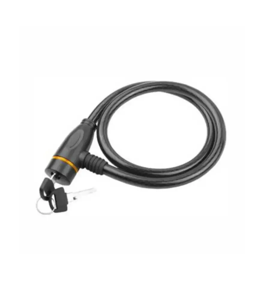Cable de seguridad p/bicicleta 12X800MM TOLSEN 55170