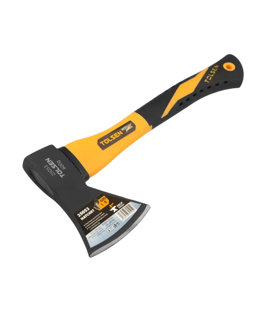 Hacha 600g TOLSEN m/fibra