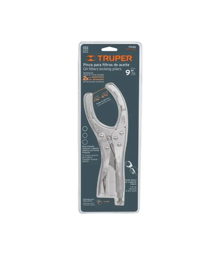 Playo de presion 9" P/Filtro de aceite PPF-500 TRUPER