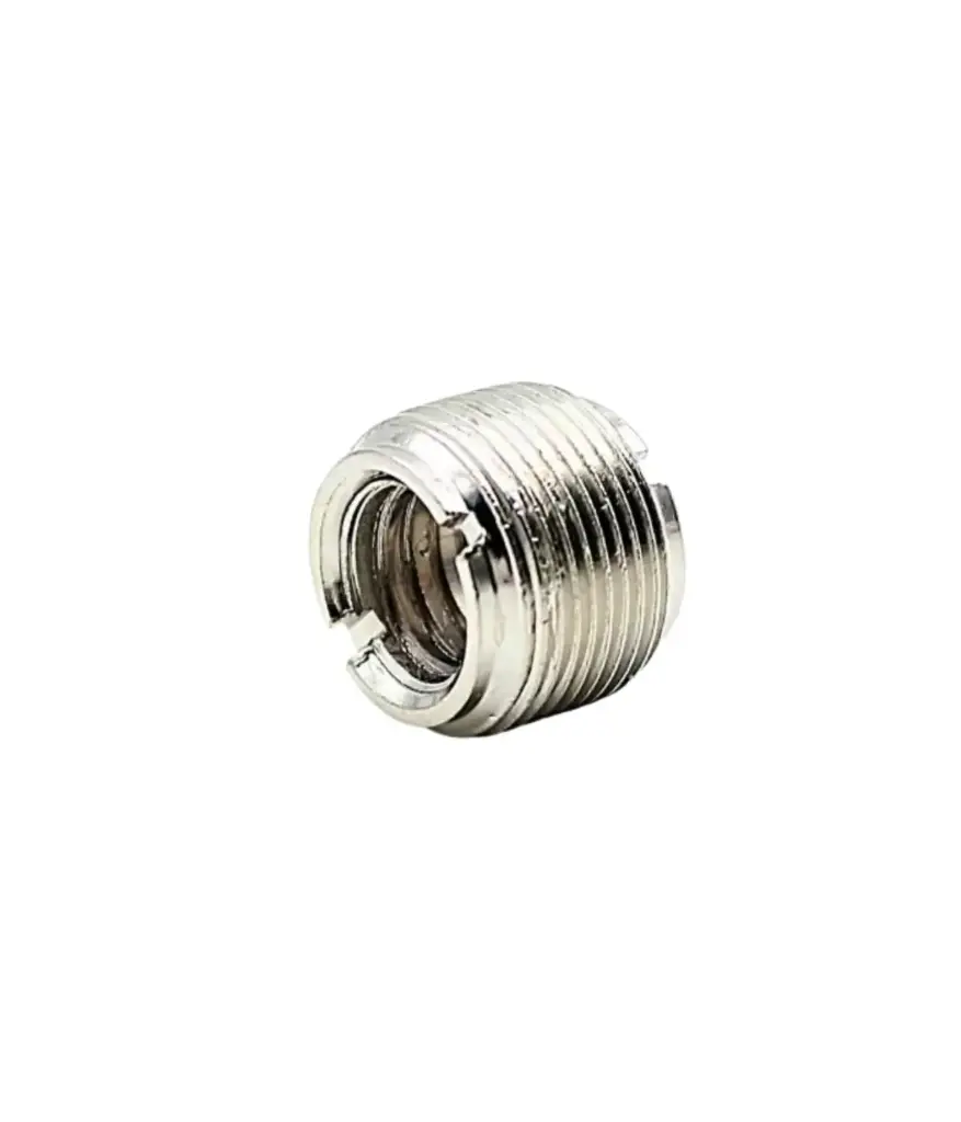 Adaptador macho 3/8" hembra 5/8" p/filtro racor p/caldero