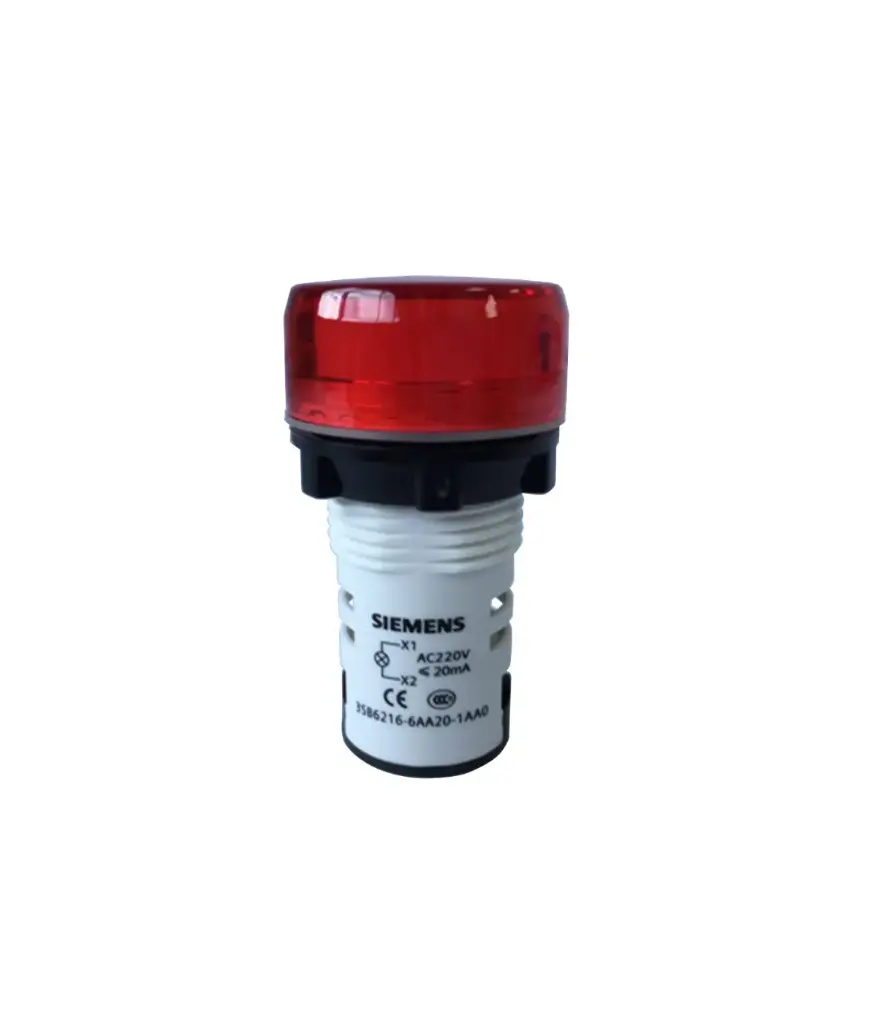 Luz PILOTO ROJA 220V (22MM) SIEMENS