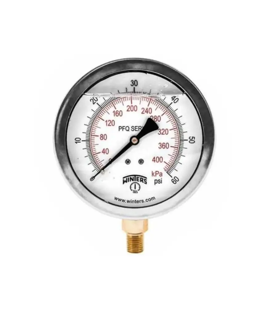 Manometro 60 PSI 1/4 glycerina WINTERS