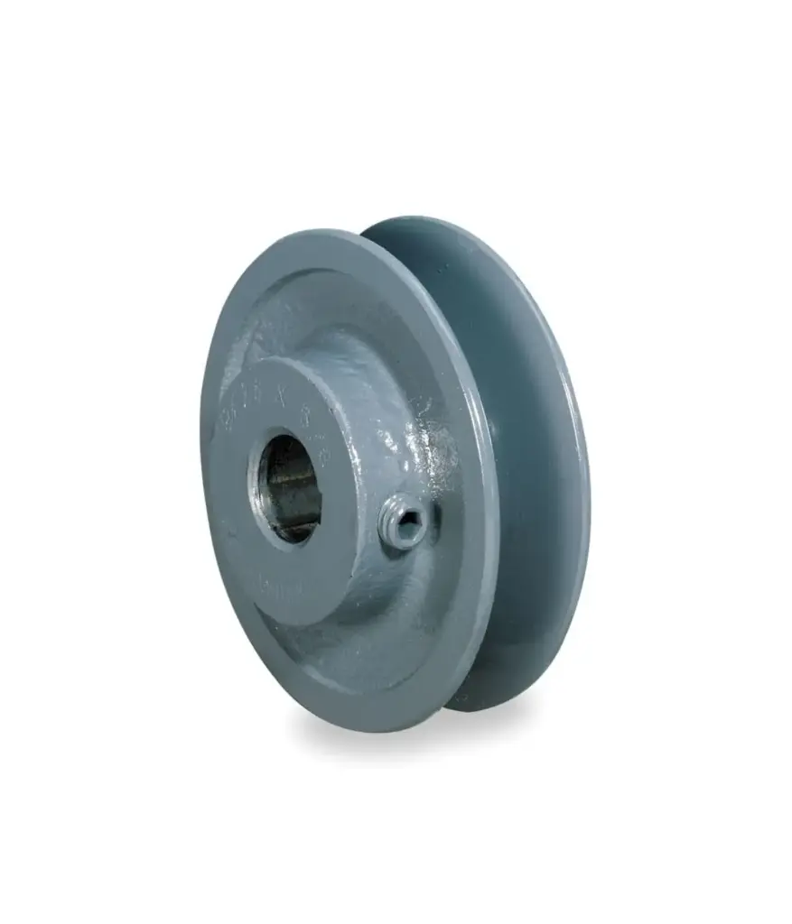 Polea 1 via  2 1/2" HIERRO AZUL/GRIS