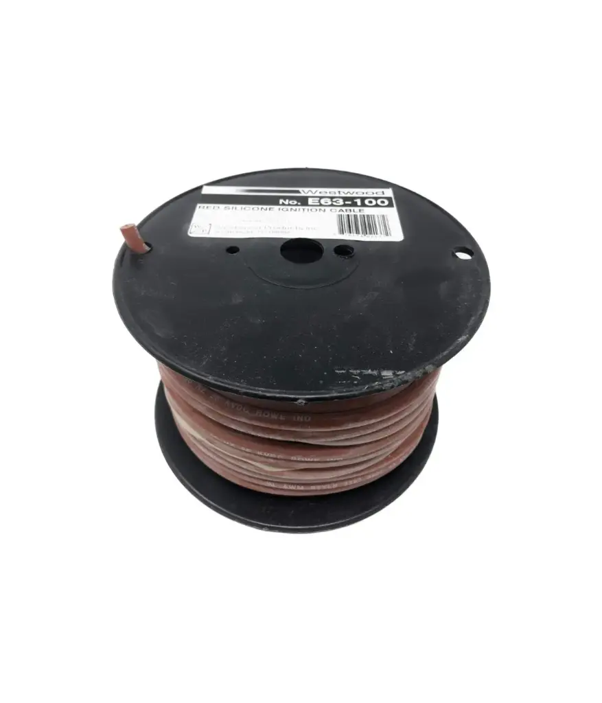 Quemador RP Cable IGNICION 6mm o para bujia ROJO (mt) WESTWOOD E63-100