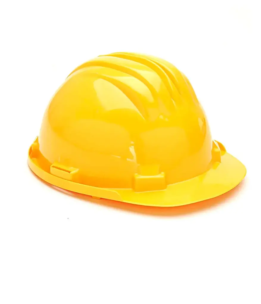 Casco amarillo de seguridad (con arnes)