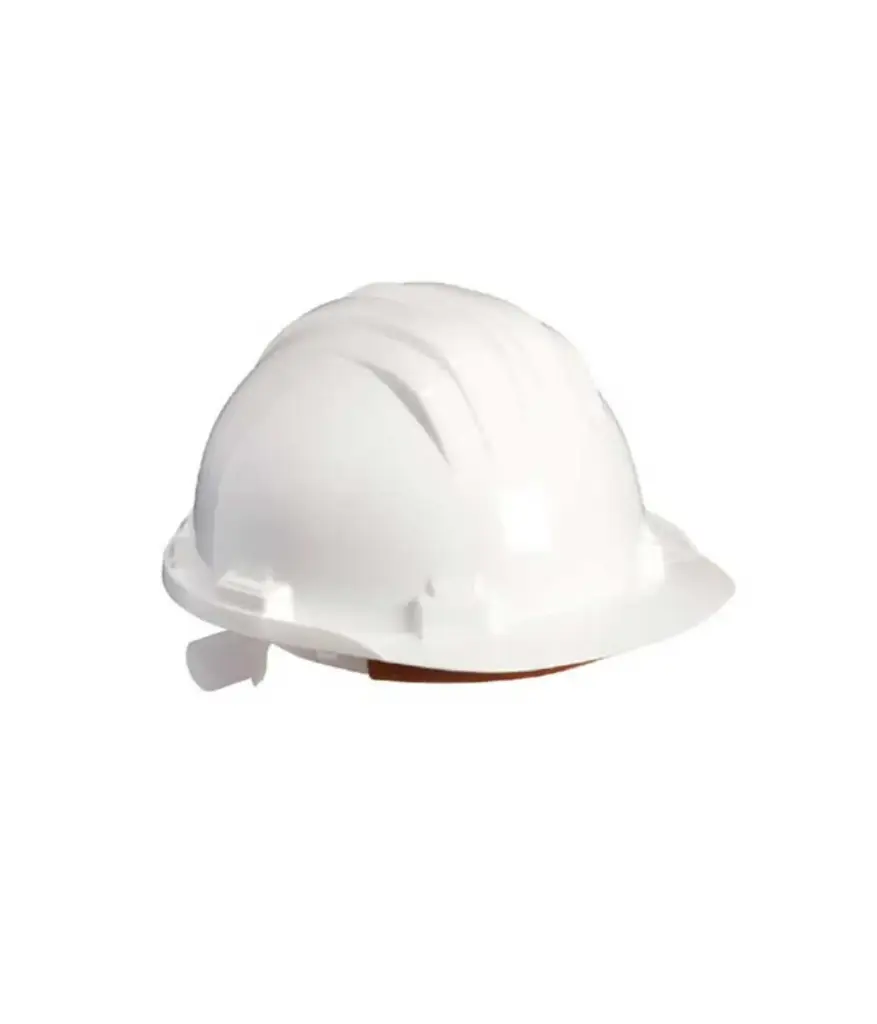 Casco blanco de seguridad c/cremallera