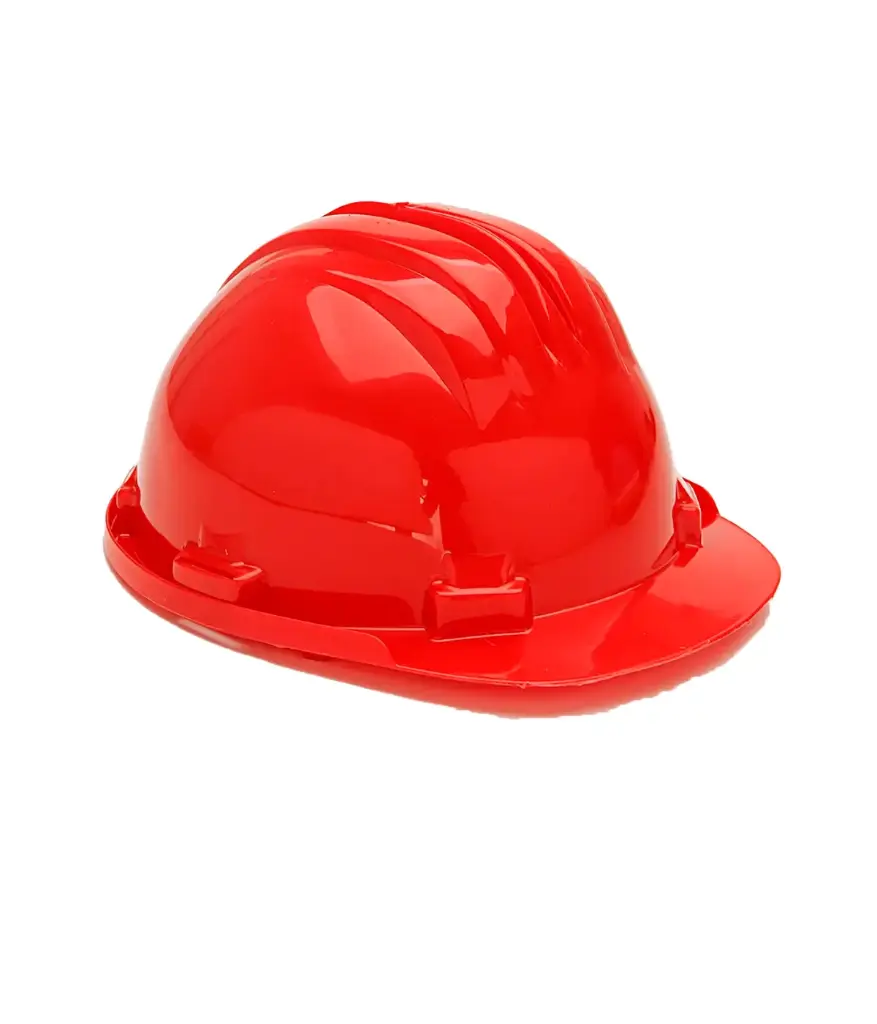 Casco rojo de seguridad (con arnes) TOTAL Material PP