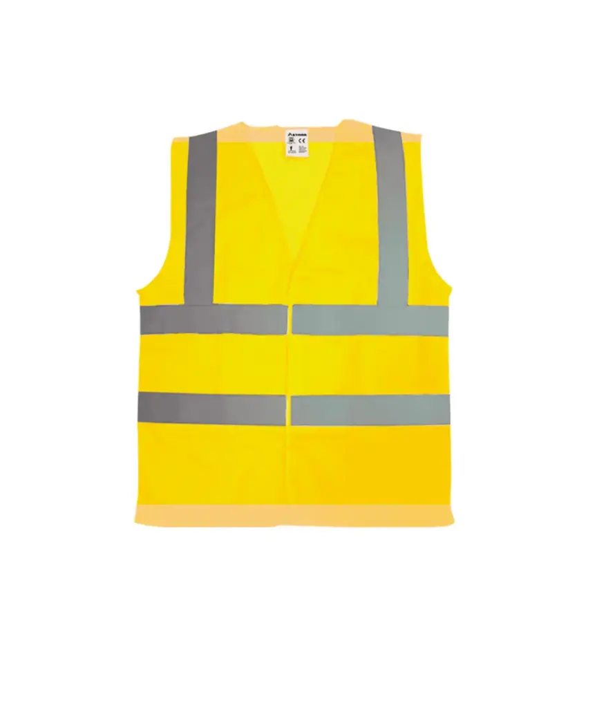 chaleco malla banda reflectivo AMARILLO talla L JEM
