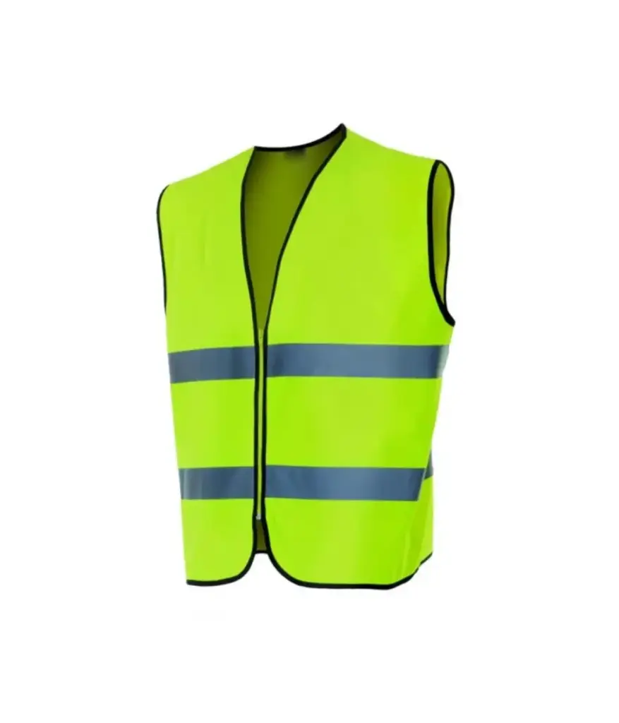 chaleco tela reflectivo VERDE (L) SV4406 GREAT