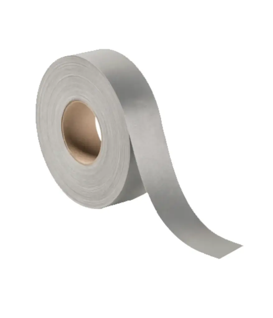 Cinta reflectiva GRIS SOLA  ( x Mtr )