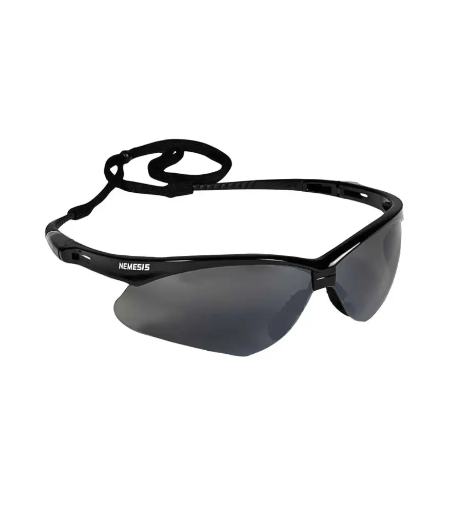 Gafa protector negro Deportiva c/cordon NEMESIS (22475)