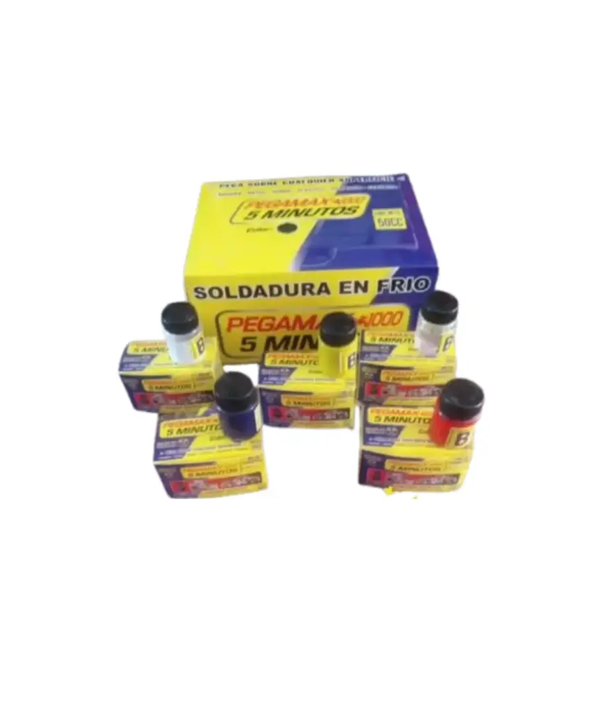 Pegamento Epoxi PEGA MAX 1000 blanco 60CC (1-2))