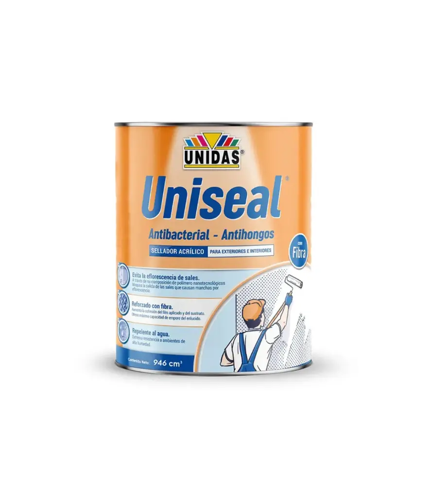 sellador Uniseal  (Sellador p/exterior) litro UNIDAS 476B