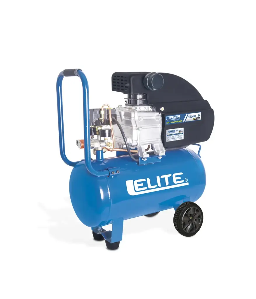 Compresor de aire c/tanque 25Lts 2.5Hp 125PSI ELITE (CA6256)
