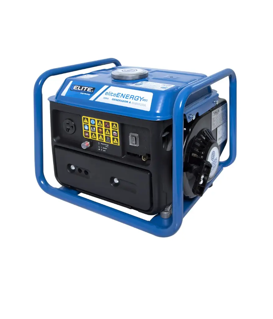 Generador 900watt 2HP 110V 2tiempos a gasolina ELITE (2G950)