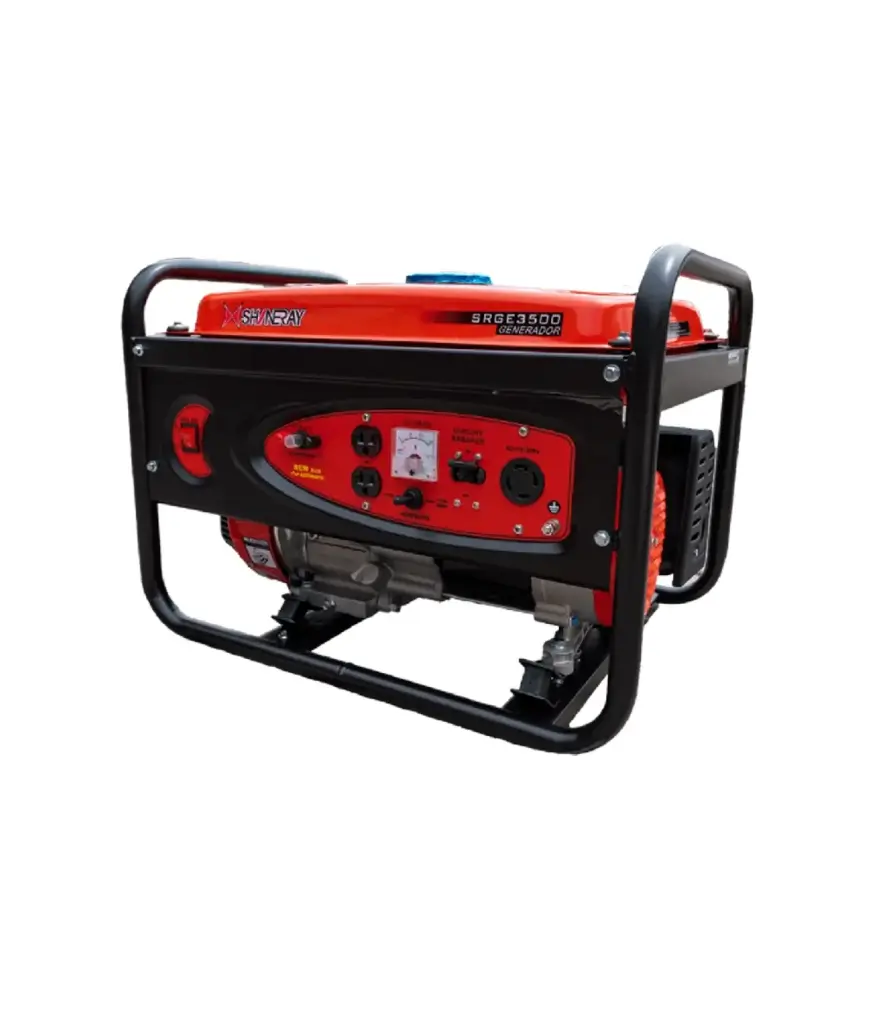 Generador DUAL 3KW 7HP 110/220V (GAS-GASOLINA) SHINERAY TALLER
