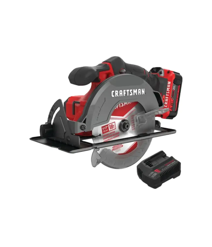 Sierra EQ circular 6 1/2" Inalambrico 20v 4000rpm CRAFTSMAN (CMCS500M1)