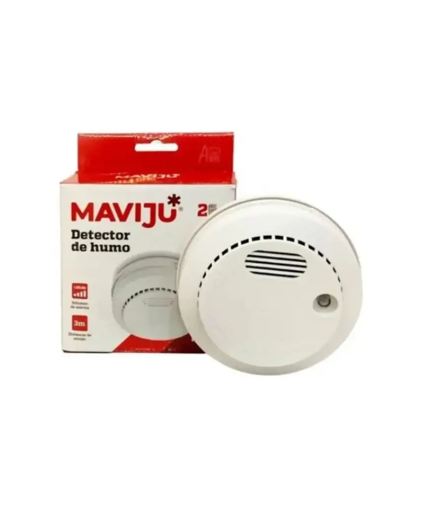 ALARMA DE HUMO (SMOKE ALARM) DC9V 85DB 3M MAVIJU