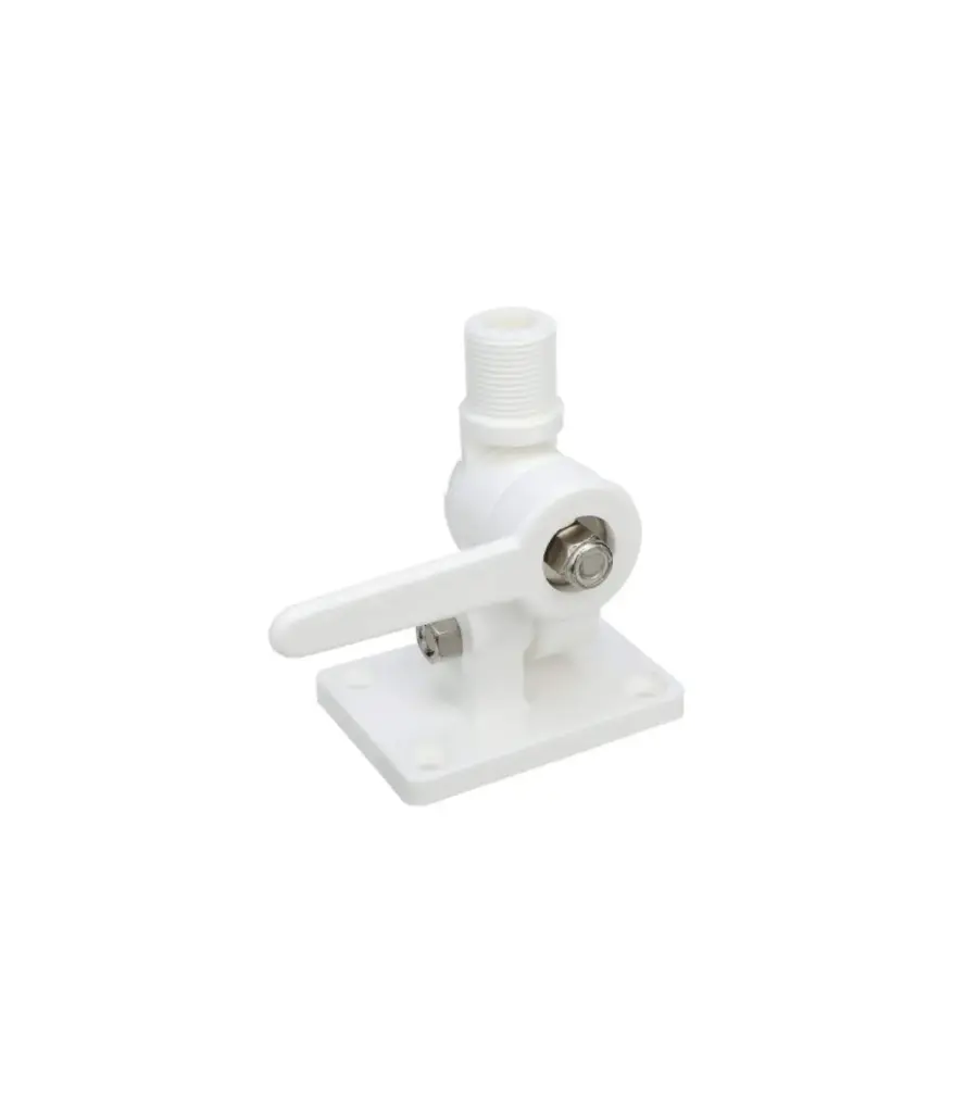 Base P/ ANTENA pvc 4 posiciones (50-19500-1/7-0435) MARPAC/SEACHOICE