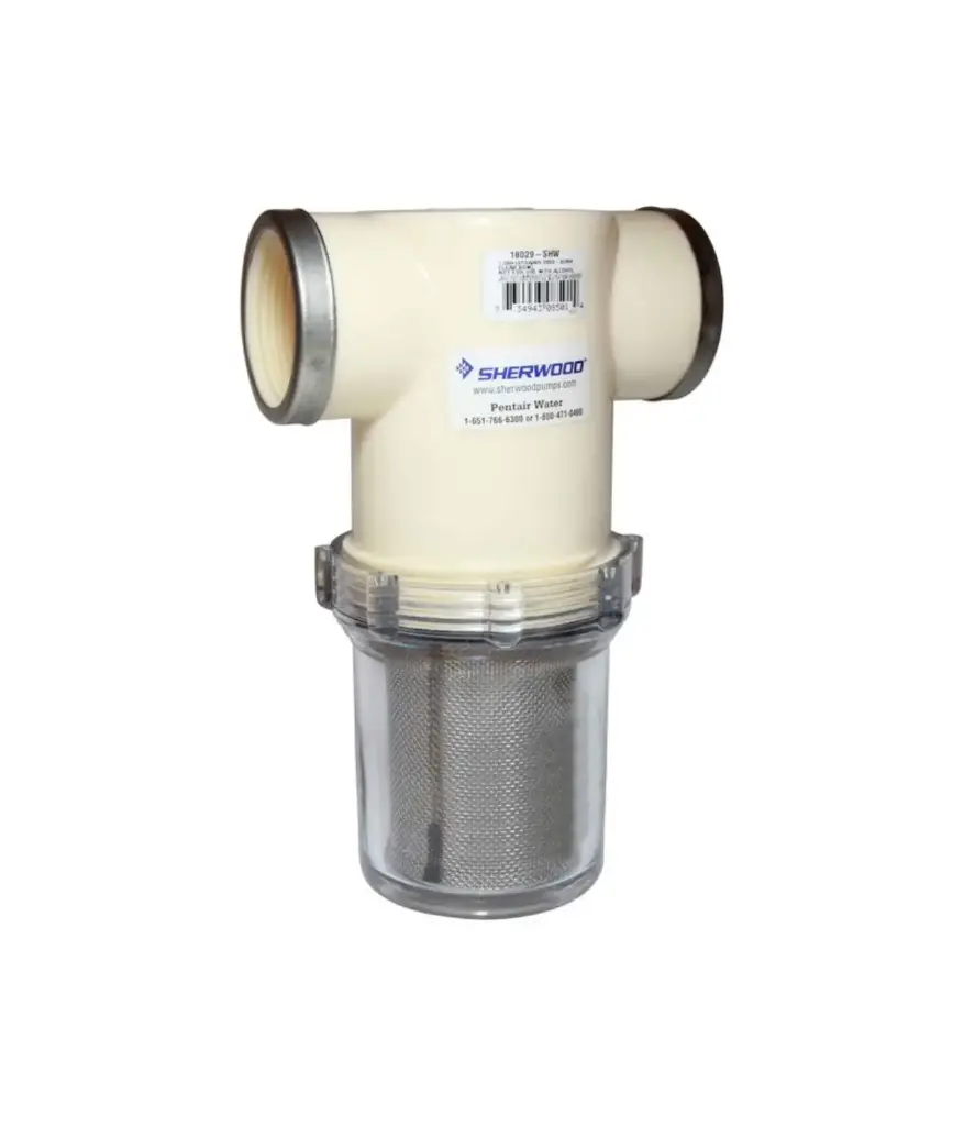 Filtro d Agua Strainer 1" PVC SHERWOOD (762-18005)