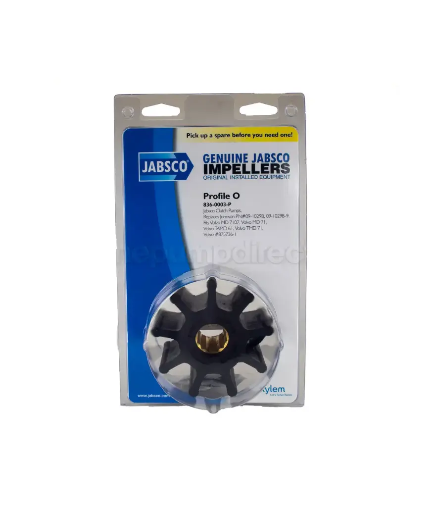 Impeller jabsco 836-0001-P
