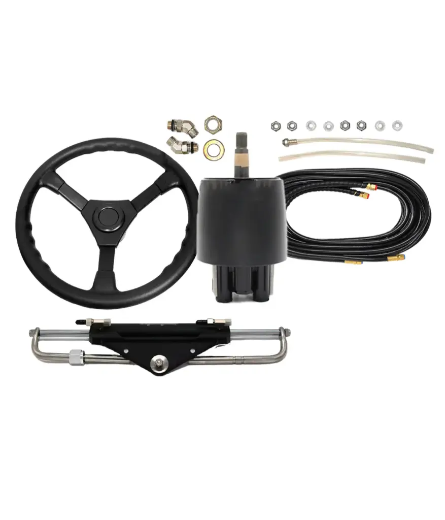 Kit de direccion hidraulica p/motor fuera de borda 150HP KW/ TIMON Y MANGUERA (KA-15-150HP)