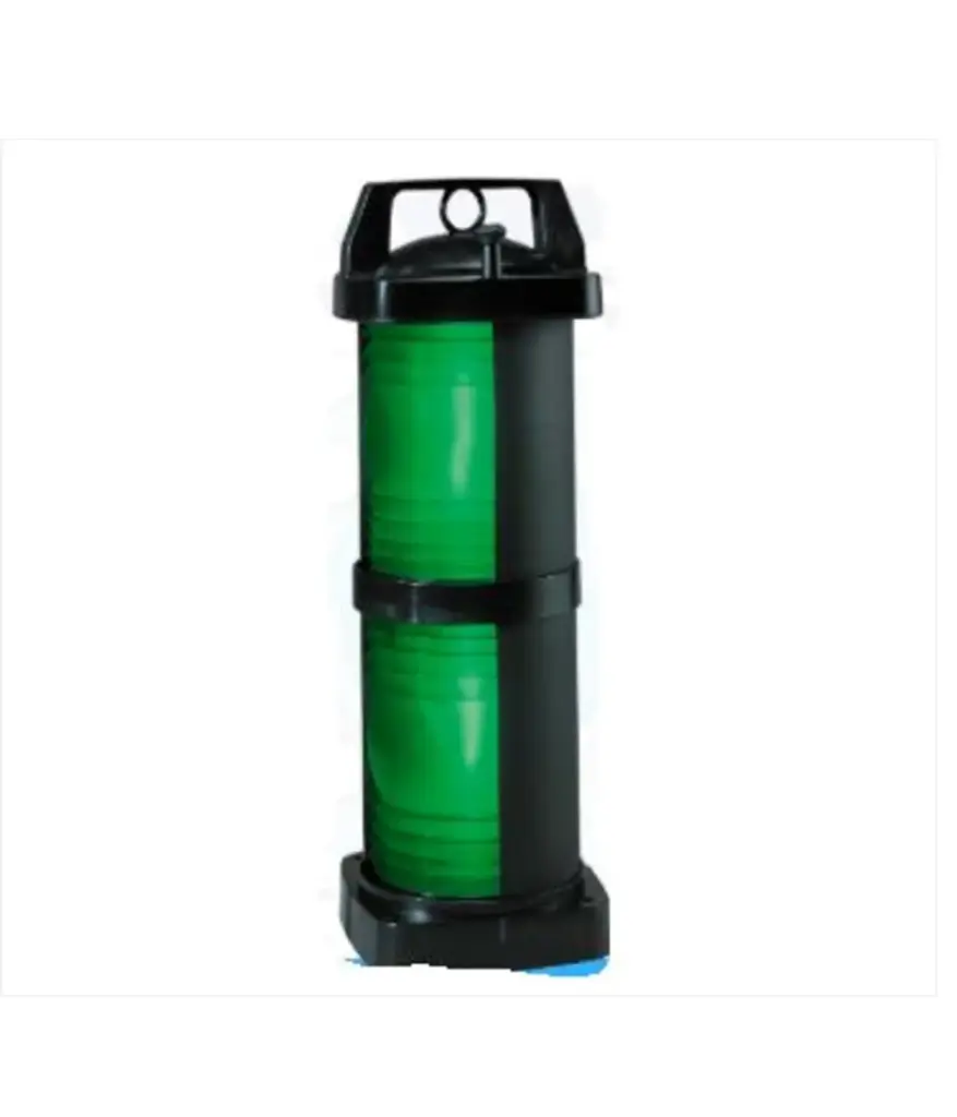 Luz de navegacion 360/1364 VERDE p/barco 4" DOBLE PERKO