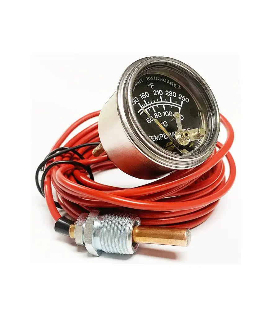 Murphy Med Temp 1/2 25T-250-6 1/2 3"  con alarma (M591/10703233)