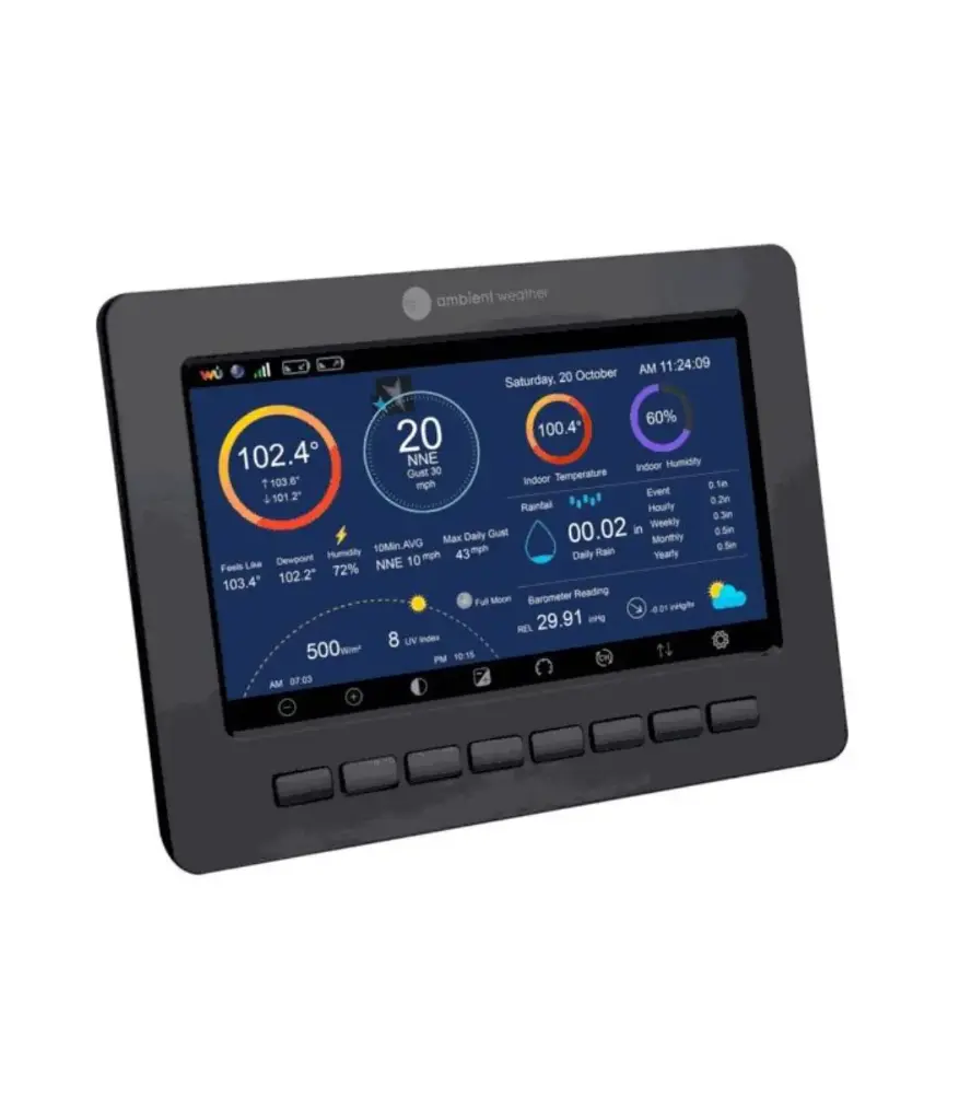 Sistema Monitoreo Clima WS-2000